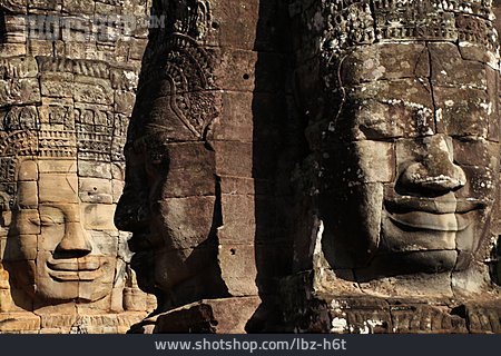 
                Tempelanlage, Kambodscha, Bayon                   