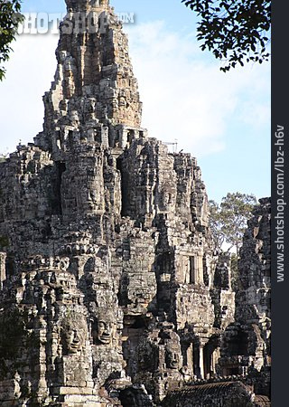 
                Angkor Thom, Siem Reap, Gesichtertürme                   