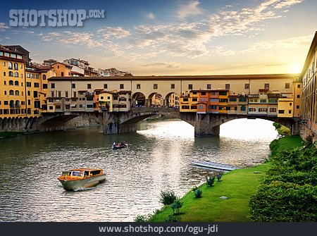 
                Florenz, Alte Brücke, Ponte Veccio                   