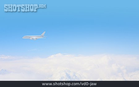 
                Luftverkehr, Passagierflugzeug, Verkehrsflugzeug                   
