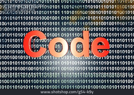 
                Code, Binärcode, Matrix                   