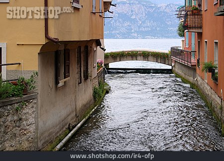 
                Brücke, Kanal, Cassone Di Malcesine                   