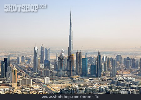 
                Skyline, Dubai, Burj Khalifa                   