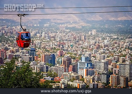 
                Seilbahn, Santiago De Chile, Seilbahn Teleférico                   