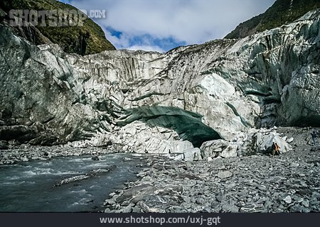 
                Gletscherschmelze, Talgletscher                   