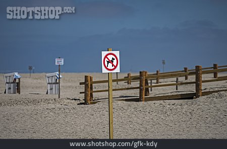 
                Strand, Hundeverbot                   