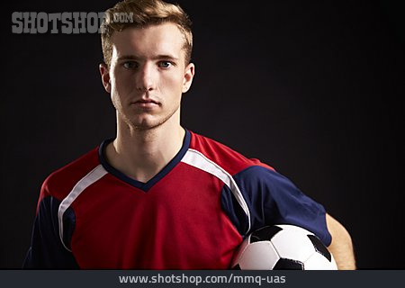 
                Portrait, Ernst, Fußballspieler                   