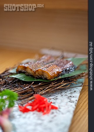 
                Japanische Küche, Aal, Unagi                   