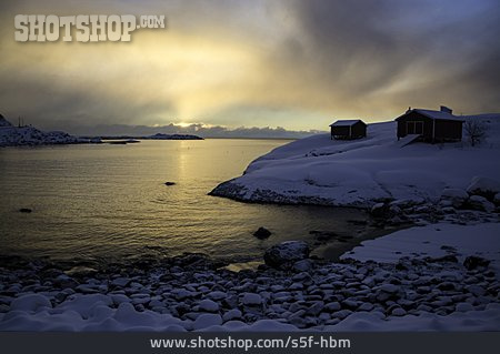 
                Sonnenaufgang, A, Norwegen, Lofoten                   