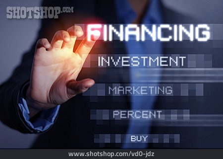 
                Investment, Finanzierung, Marketing                   