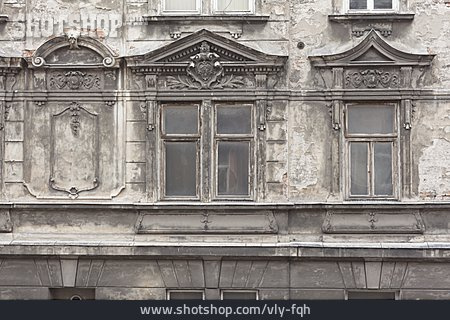 
                Fassade, Verwittert, Jugendstil, Krakau                   