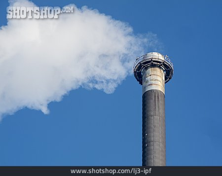 
                Schornstein, Abgase, Luftverschmutzung                   