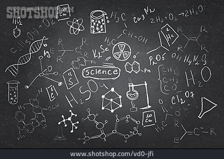 
                Wissenschaft, Chemie, Formel, Molekül                   