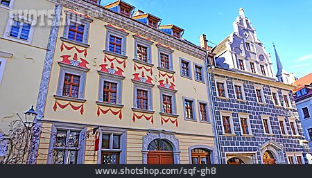 
                Fassade, Häuserzeile, Görlitz                   