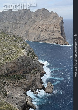 
                Mittelmeer, Steilküste, Cap Formentor                   