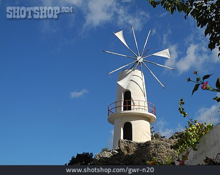
                Windmühle, Kreta                   
