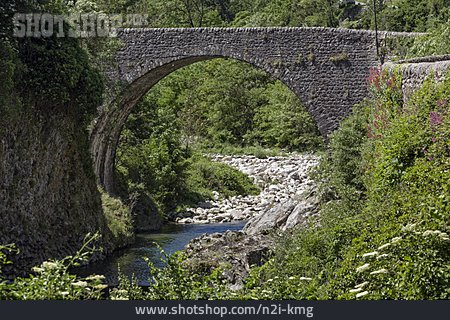 
                Steinbrücke, Ardèche                   