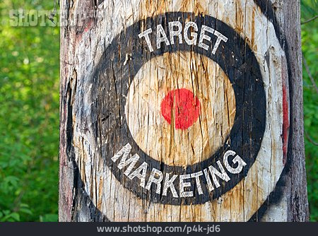 
                Ziel, Marketing, Target                   