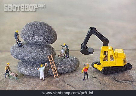 
                Bauarbeiter, Steinbruch, Baugewerbe                   