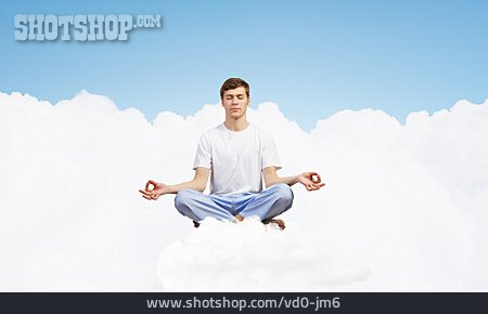 
                Ruhe, Meditation, über Den Wolken                   