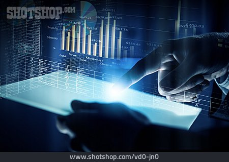 
                Digital, Touchscreen, Analyse, Virtuell                   