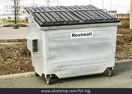 
                Müllcontainer, Restmüll                   