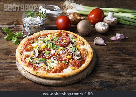 
                Gemüse, Pizza, Gemüsepizza                   