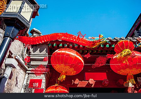 
                China, Lampion, Hutong, Huguosi Street, Xicheng                   