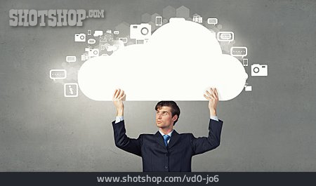 
                Datenspeicher, Cloud, Cloud Computing                   