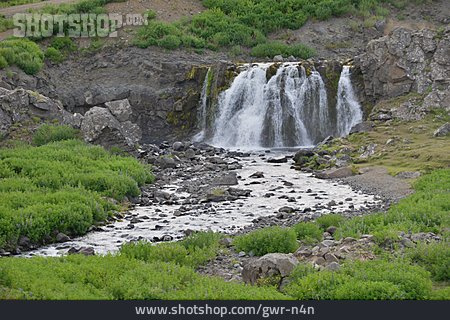 
                Wasserfall, Fossarrett, Walfjord                   