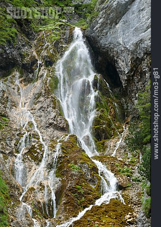 
                Wasserfall, Silberkarklamm                   