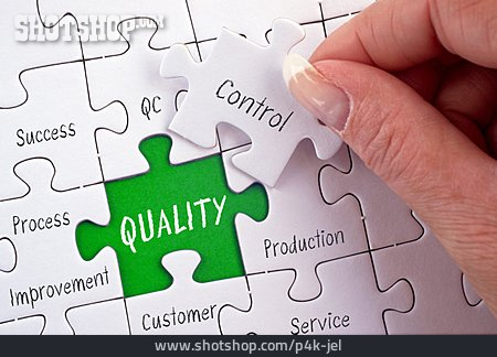 
                Qualitätssicherung, Qualitätskontrolle, Qualitätsmanagement                   