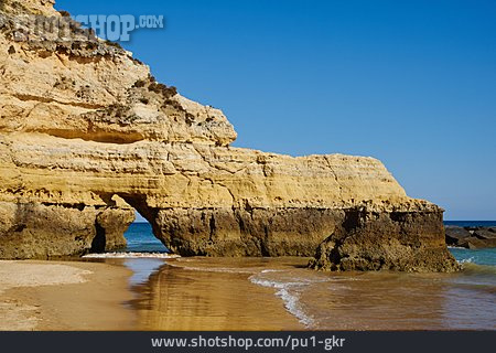 
                Felsenküste, Algarve, Praia Da Rocha                   
