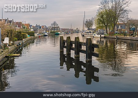 
                Kanal, Friesland, Lemmer, Zijlroede                   
