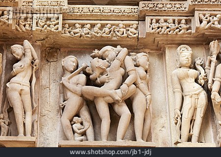 
                Skulptur, Sex, Kamasutra, Khajuraho                   
