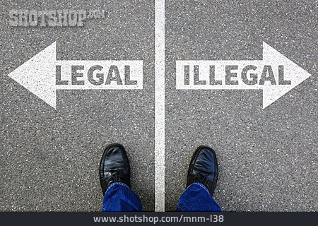 
                Illegal, Einwanderung, Legal                   
