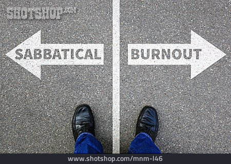 
                Auszeit, Burnout, Sabbatical                   