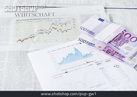 
                Geld & Finanzen, Börse, Wirtschaft, Chart                   