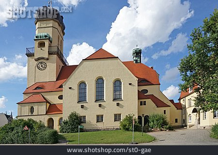 
                Kirche, St. Johannis, Crimmitschau                   