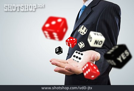 
                Business, Glücksspiel, Spieler, Entscheidung, Chance                   