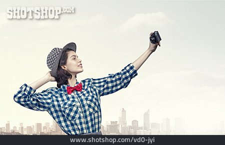 
                Retro, Fotografieren, Selfie, Hipster                   