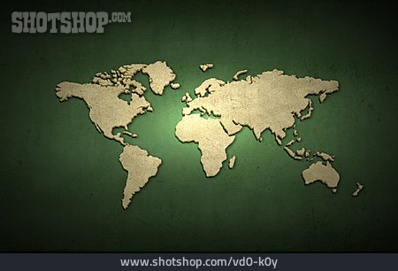 
                Global, Weltkarte                   