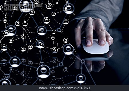 
                Netzwerk, Kontakte, User, Soziales Netzwerk                   