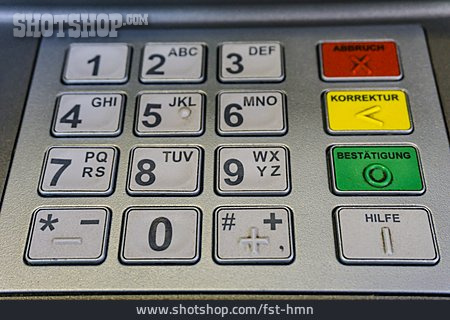 
                Tastatur, Geldautomat                   