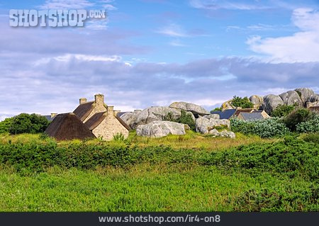 
                Bretagne, Granitfelsen, Meneham                   