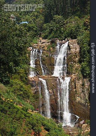 
                Wasserfall, Ramboda Falls                   