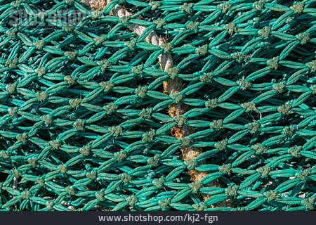 
                Fischernetz, Maschen, Gewebt                   