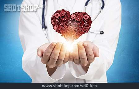 
                Herz, Räderwerk, Kardiologie, Kardiologe                   