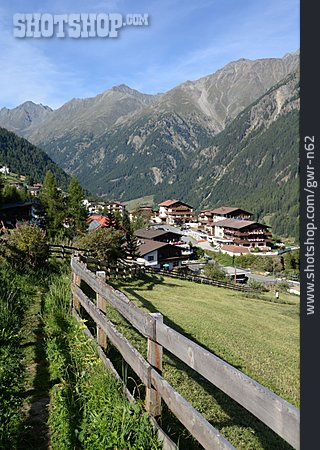 
                Alpendorf, Sölden, ötztaler Alpen                   