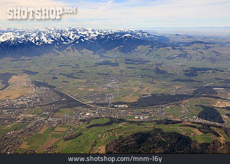 
                Luftbild, Alpen, Schweiz                   
